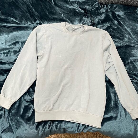 American Apparel French Terry Crewneck in Faded Fresca - Picture 1 of 2